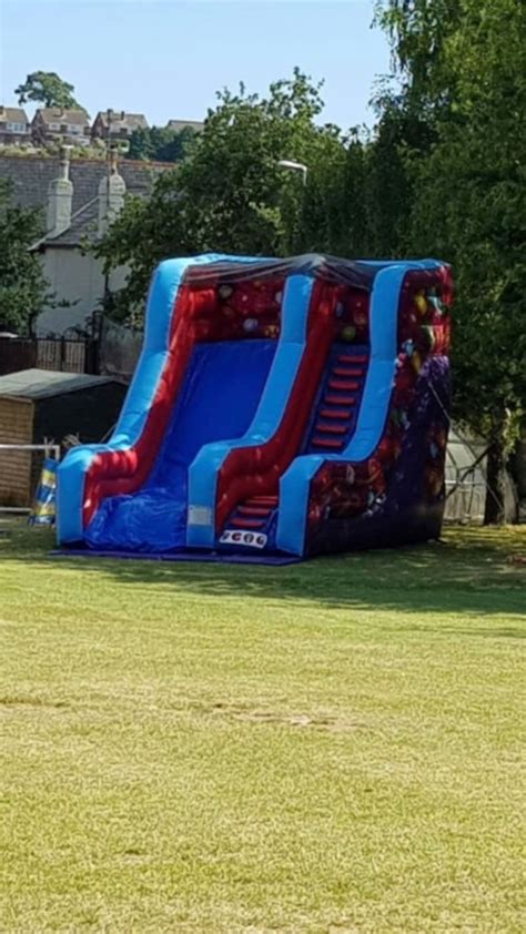 Slide 10ft Platform From £150 Lets Bounce Devon Bouncy Castle Hire