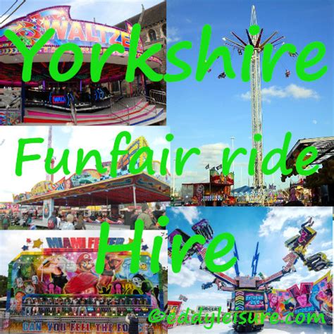 Funfair Ride Hire Yorkshire Eddy Leisure