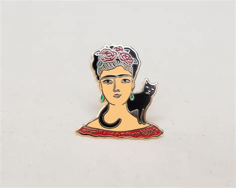 Frida Kahlo Enamel Pin — Wildship Studio