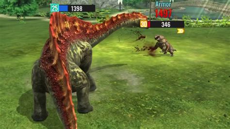 Jurassic World Alive Scutosaurus Strike Youtube