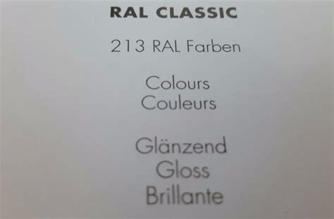 Carta De Colores Ral K7 Classic Gloss Tipo Pantone Meses Sin Intereses