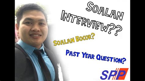 Interview SPP  Soalan Interview SPP  YouTube