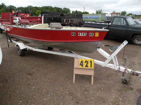 Lund 16 Ft Boat Wtrailer Sn Lun70139m81b