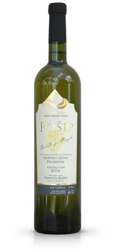 Posip White Dry Wine Peljesac Winery Mini
