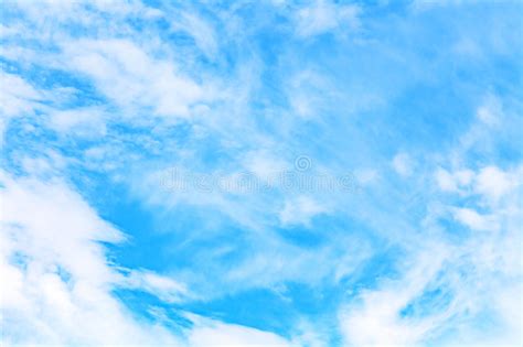 Blue Sky With A Cloud Stock Photo Image Of Cloudscape 93121588