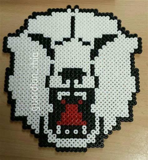 Perler Bead Logo Of The Ice Hockey Team The Icebears Berlin Eishockey