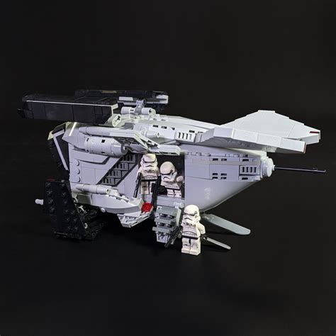 Coruscant Police Gunship And Imperial Patrol Transport Minifig Scale