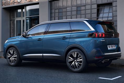 The New Peugeot 5008 Suv Offers Space For Seven People Spare Wheel