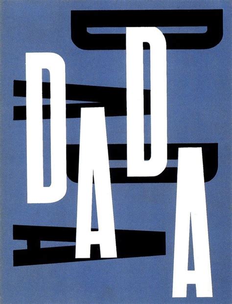 Paul Rand Dada 1951 Graphic Poster Graphic Design Posters Graphic