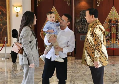 Momen Gemoy Cipung Ucapkan Siap Grak Saat Bertemu Prabowo