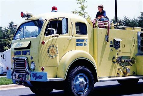 1958 White Howe Fire Trucks Emergency Vehicles Fire Rescue