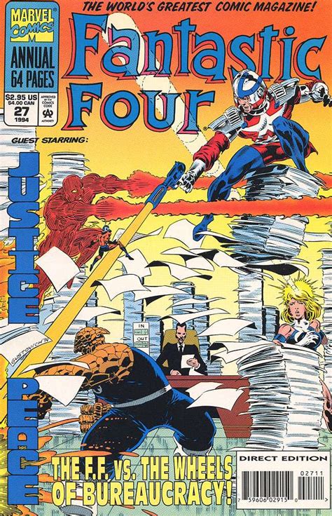Fantastic Four Annual Vol 1 27 Marvel Comics Database