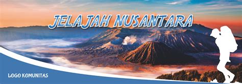 Contoh Banner Open Trip Jelajah Alam Nusantara Format Cdr Free Desain