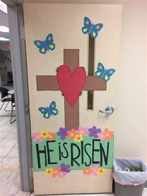 24 Easter And Spring Classroom Door Decorations That Brings In A