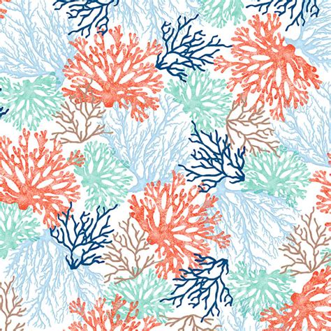 Coastal Dreams Coral Reef Pili Pala Fabrics