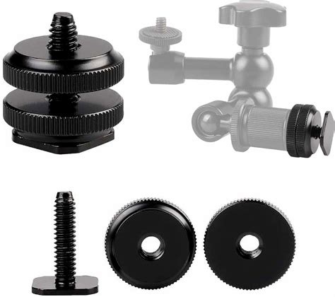 Tripod Screw To Flash Hot Shoe Mount Adapter Tripods Photographic