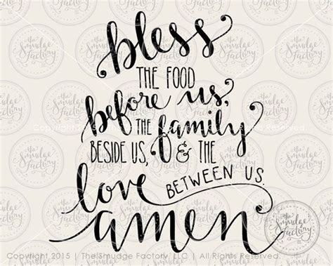 Search more high quality free transparent png images on pngkey.com and share it with your friends. Bless the Food Before Us 8 x 10 Printable by ...