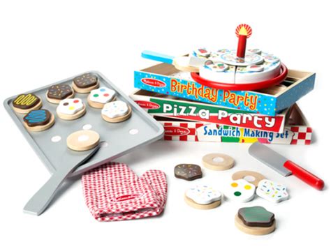 Melissa And Doug Wooden Food Bundle 5499 Shipped Includes Pizza Party