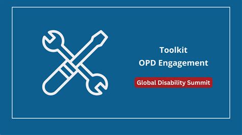 Gds Toolkit Opd Engagement European Disability Forum