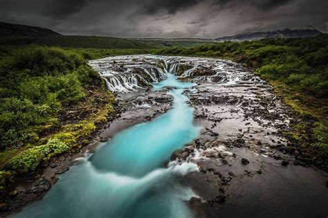 Iceland Waterfall Brúarfoss 1 By Raimondo Restelli Photo 97339907