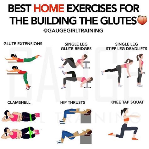 The Best Home Exercises For The Building The Glutes Gauggitraining