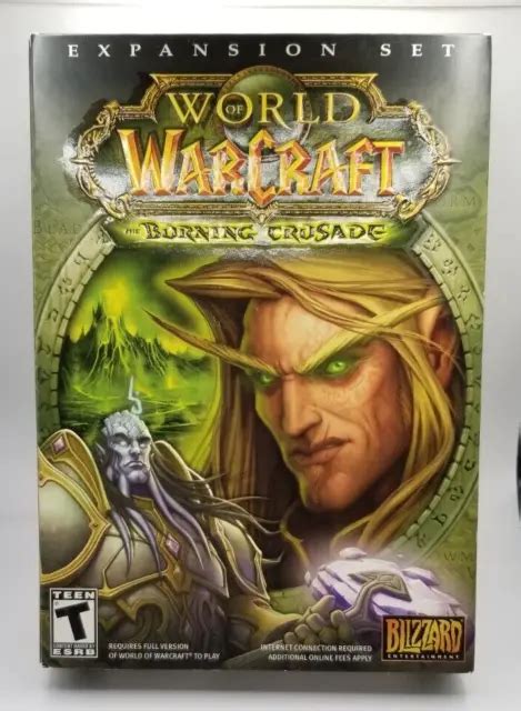 World Of Warcraft The Burning Crusade Expansion Complete With Box Used Key Picclick