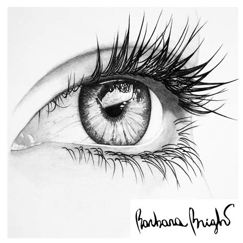 Simple Pencil Sketches Eye Great Drawing Realistic Drawings Eye