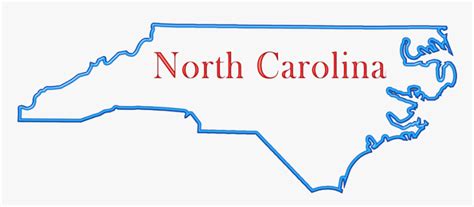 North Carolina State Outline North Carolina Clipart Hd Png Download