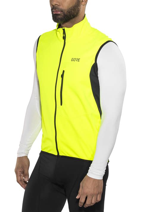 Gore Wear C3 Gore Windstopper Veste Homme Neon Yellowblack Boutique