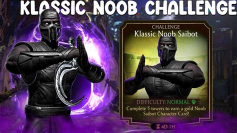 Klassic Noob Challenge Boss Battles Gameplay Rewards Mk Mobile