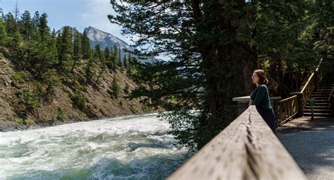 Hike The Bow River Trail To Bow Falls Banff And Lake Louise Tourism