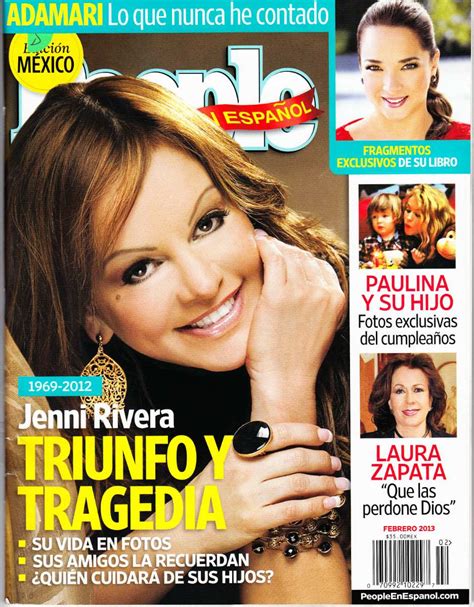 Revista People En Español Jenni Rivera Febrero 2013 10000 En