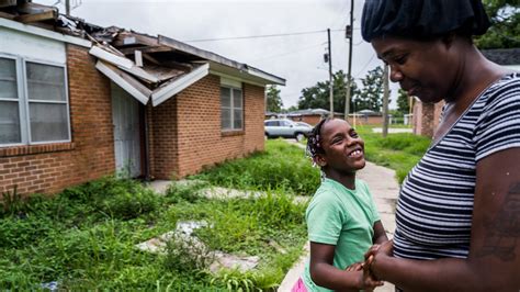 Houma public housing residents still struggling after Hurricane Ida