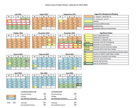 Calendar | urbancorpscharter