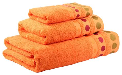 Shop allmodern for modern and contemporary orange bath towels to match your style and budget. Madrid Bath Towels, Set of 3 - Eclectic - Bath Towels - by ...