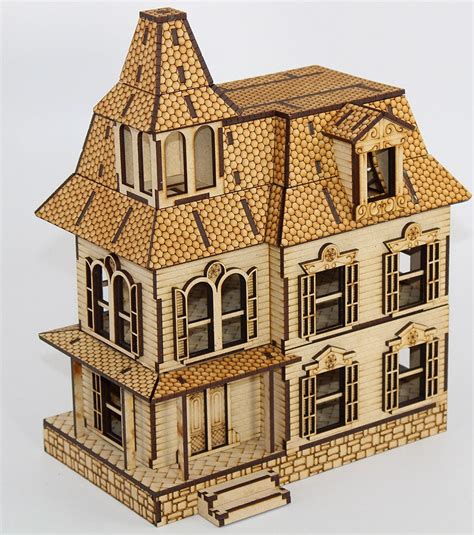 Laser Cut 28mm Mdf Terrain Victoriana Doyle Manor Etsy