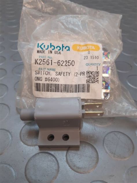 Kubota Genuine Part Safety Switch K2561 62250 For Sale Online Ebay
