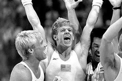 This Day In Sports Us Mens Gymnastics Team Wins Gold At La Olympics