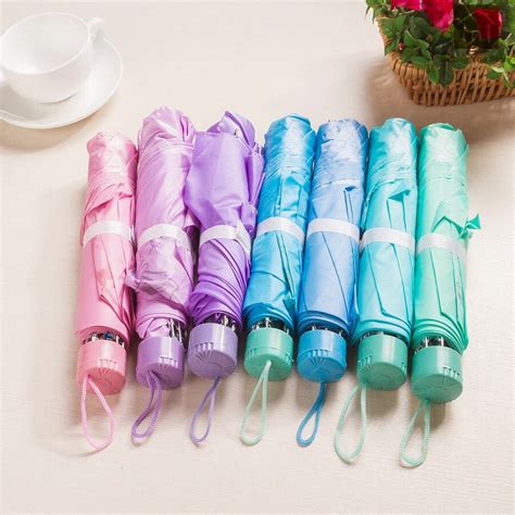 Solid Color Printing Cute Umbrella Wedding Rain Beautiful Umbrellas