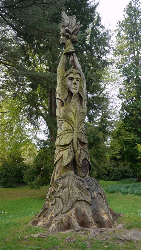 Tree Sculpture In Bath Botanical Gardens Tree Sculpture Sculpture