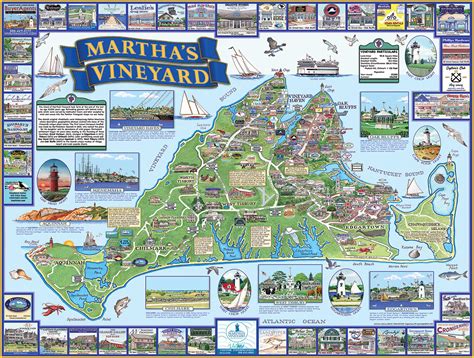 Map Of Martha S Vineyard And Nantucket World Map