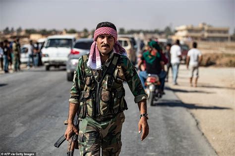 President Trump Suggests Kurdish Fighters Are Releasing Isis Militants Daily Mail Online