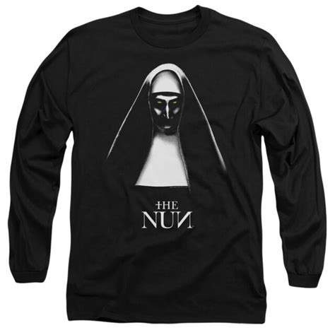 The Nun The Nun Licensed Adult Mens Long Sleeve Tee Shirt Sm 3xl Ebay