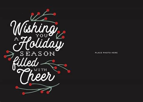 The advantage of using a printable card template is that it saves time. FREE Christmas Card Template Ideas | Somewhat Simple