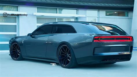 2024 Dodge Charger Ev Turned Into Magnum Banshee 2 Door Wagon In