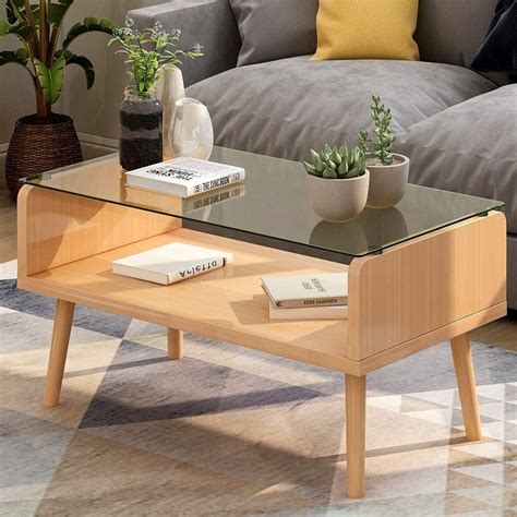 Check spelling or type a new query. Merax Couchtisch, Holz Couchtische Beistelltisch mit ...