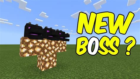 I Summoned The New Boss In Minecraft Heres What Happened Youtube