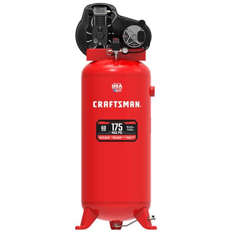 Craftsman 33 Gallon Single Stage Portable Corded Electric Vertical Air