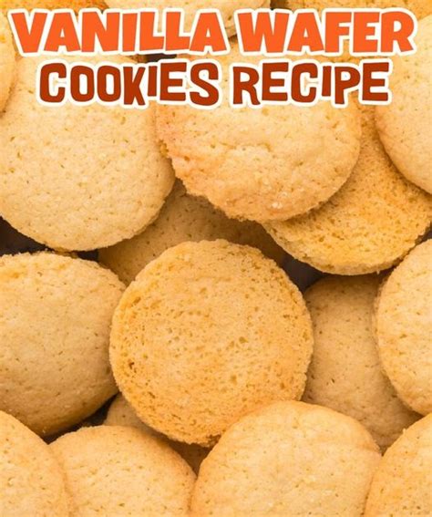 Vanilla Wafer Cookies Recipe Tha Munchies