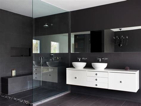 Ideas for making a small bathroom look bigger or creating more space in a small bathroom. 10 Big Ideas for Small Bathrooms | HGTV